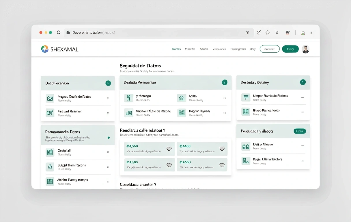 Seguridad y permanencia de datos